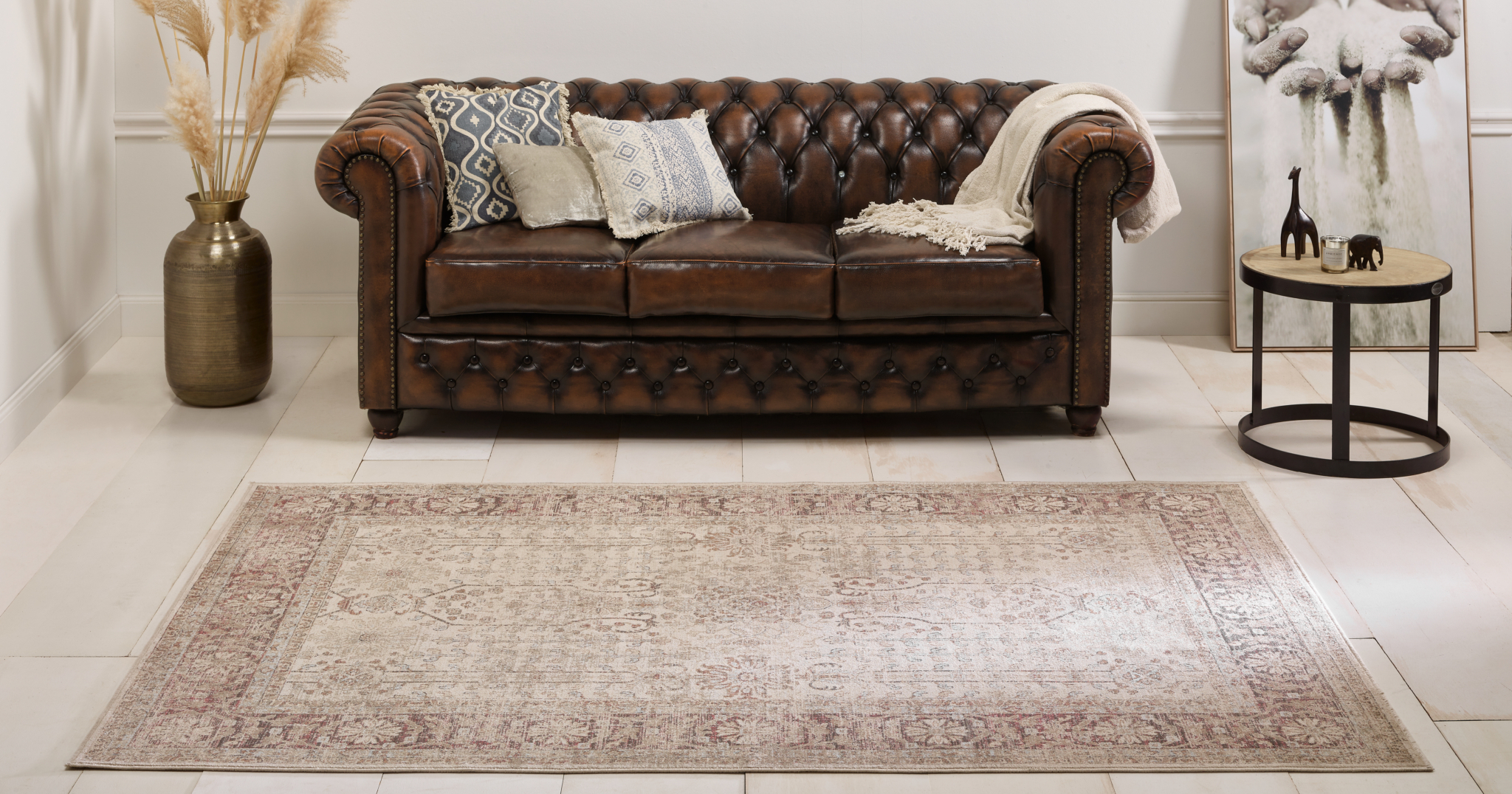 VINTAGE - Fine vintage rugs woven in viscose.